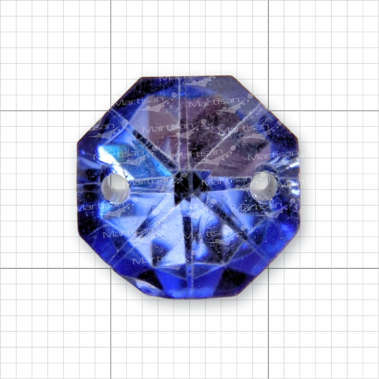 Cristal Octagonal 14mm