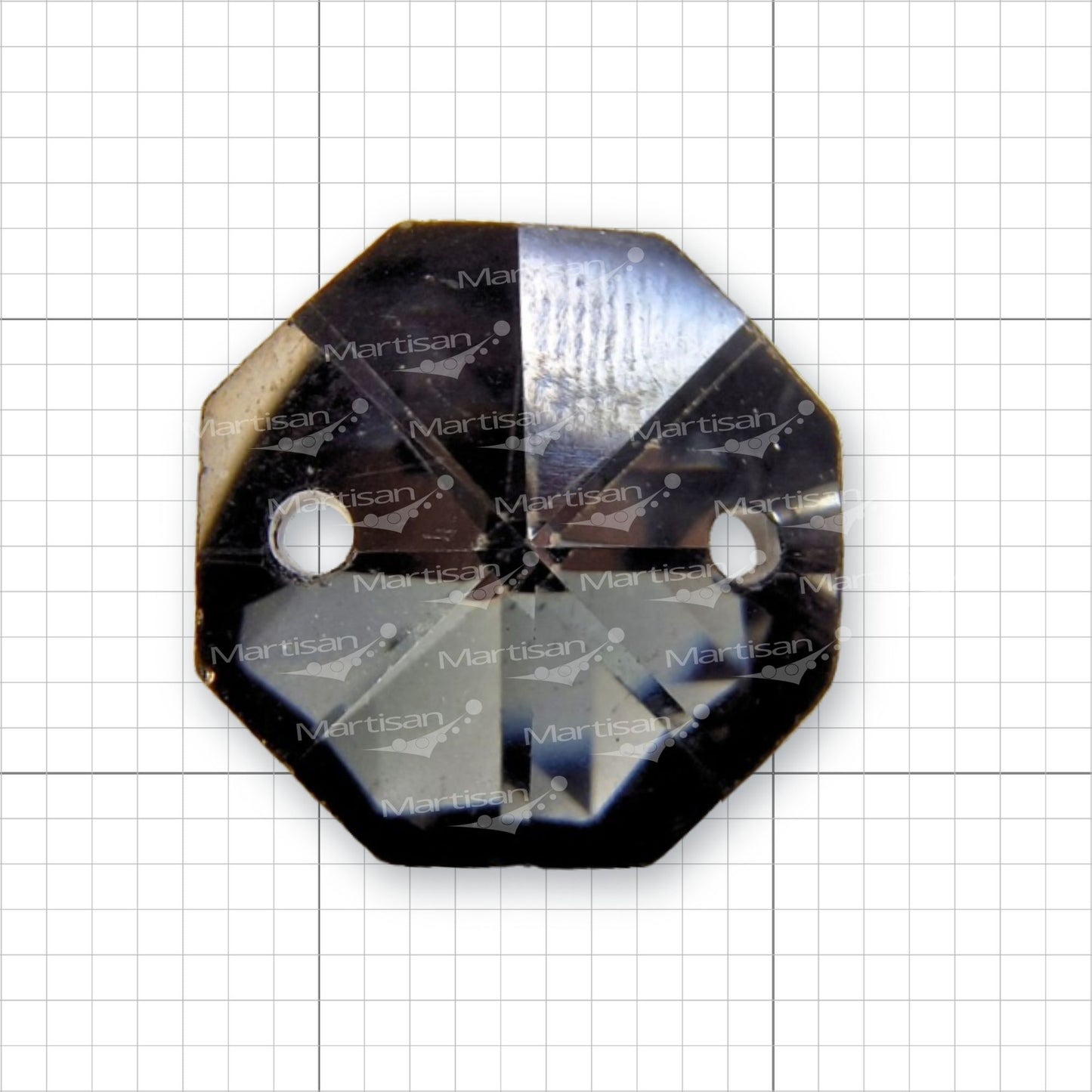 Cristal Octagonal 14mm