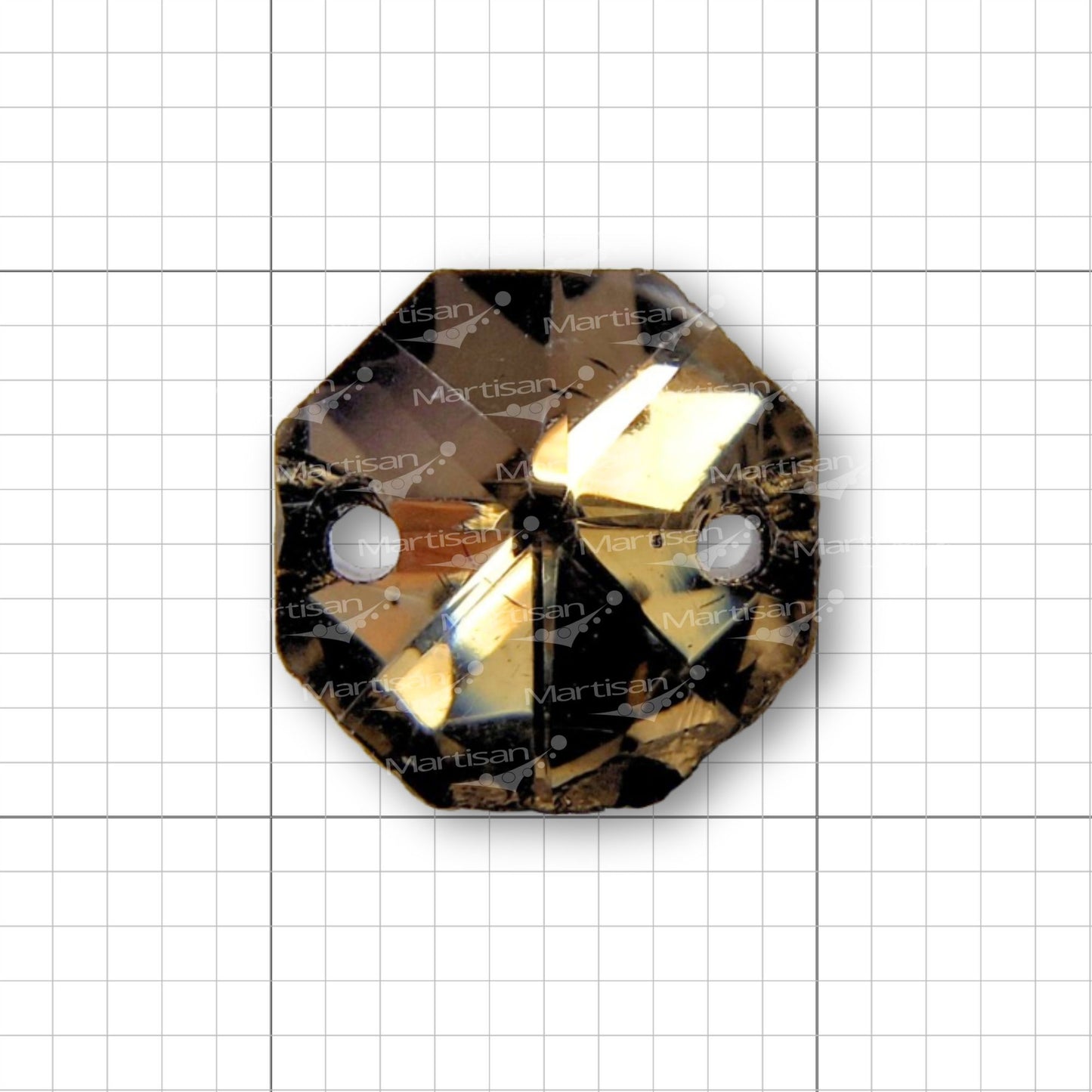 Cristal Octagonal 10mm, 20mm y 26mm