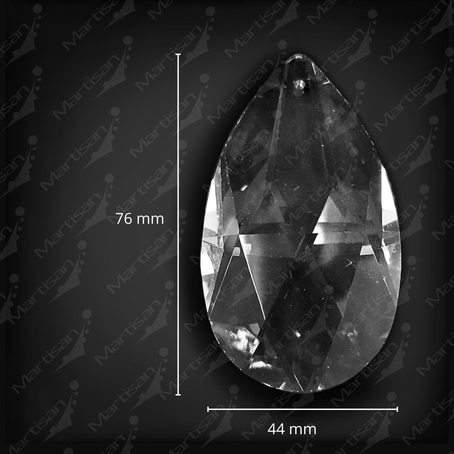 Cristal Gota Half Rombo y Pipa