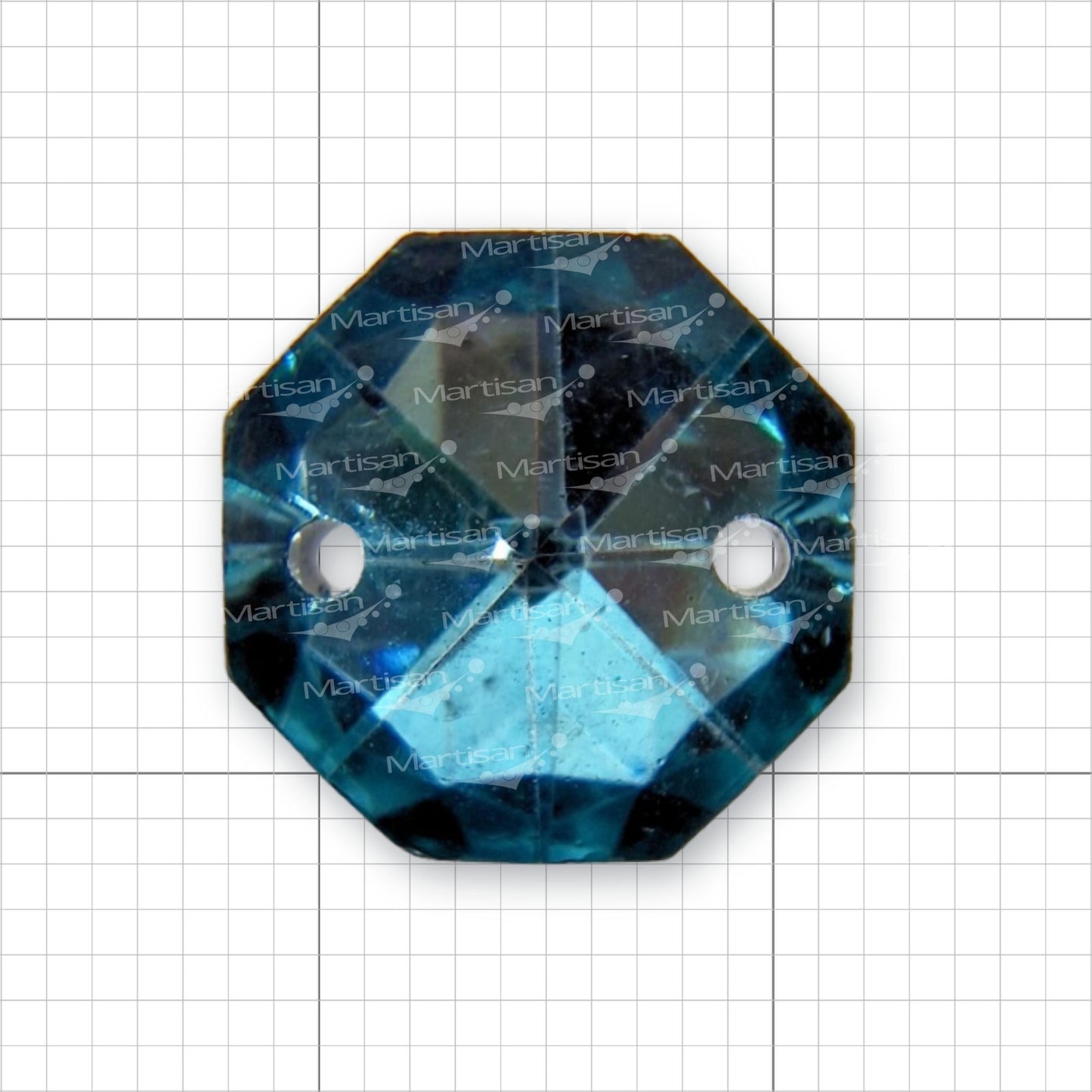 Cristal Octagonal 14mm