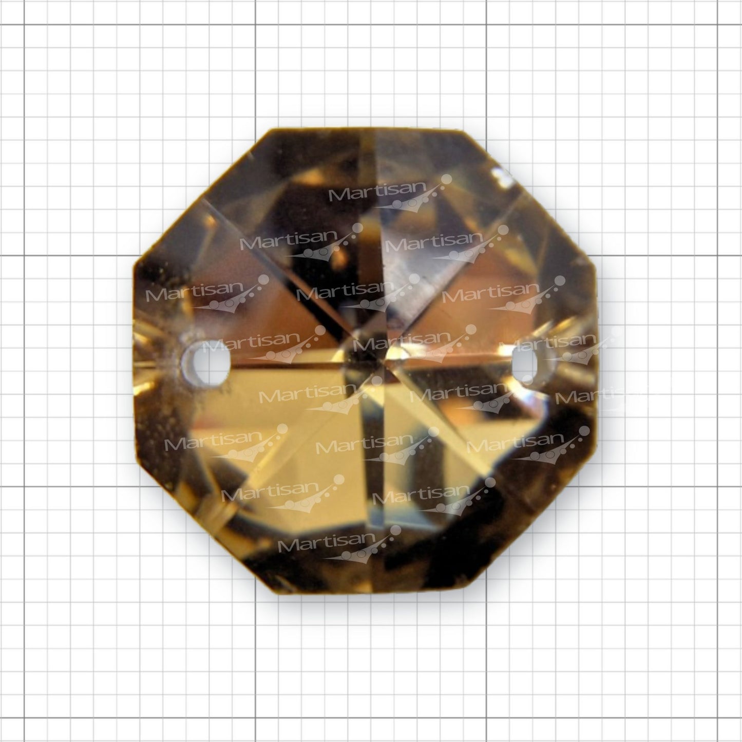 Cristal Octagonal 10mm, 20mm y 26mm